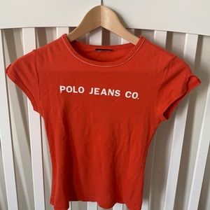 Red Polo Jeans Co. T-Shirt